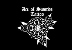 Ace of Swords Tattoo Logo